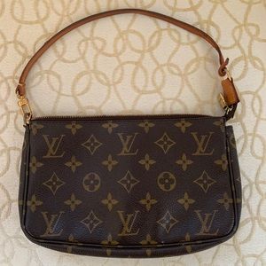 Louis Vuitton small canvas bag